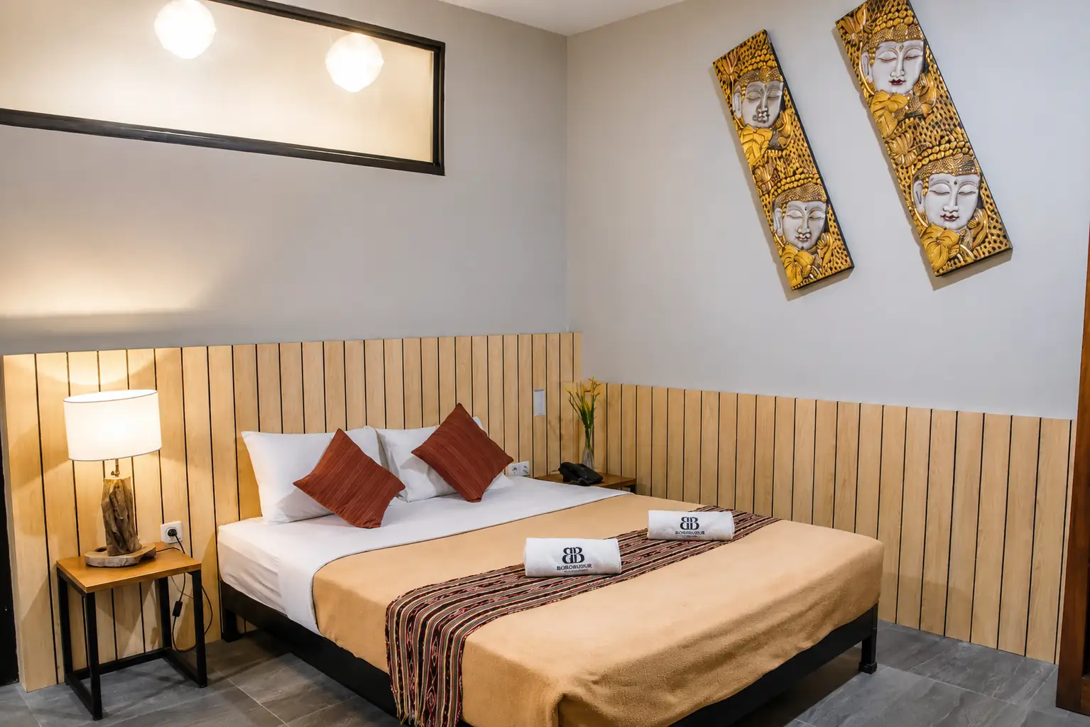 Interior kamar Deluxe Queen